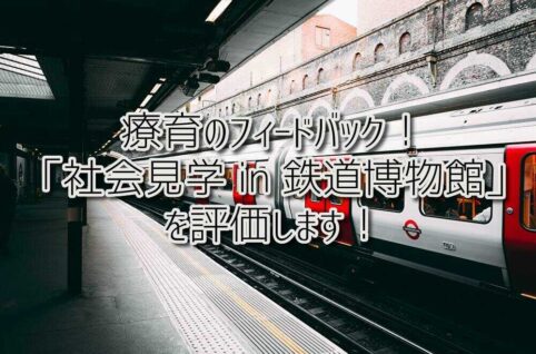 療育のフィードバック！夏休みの療育活動「社会見学 in 鉄道博物館」を評価します！